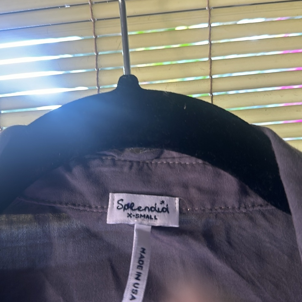 Splendid Gray Button Down - image 2